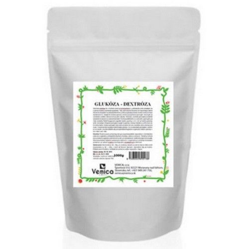 Vemica Hroznový cukor Glukóza - Dextróza 1kg Vemica Hroznový cukor Glukóza - Dextróza 1kg