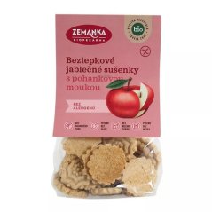 Zemanka Bezlepkové pohánkovo-jablkové sušienky s kokosom BIO 100g