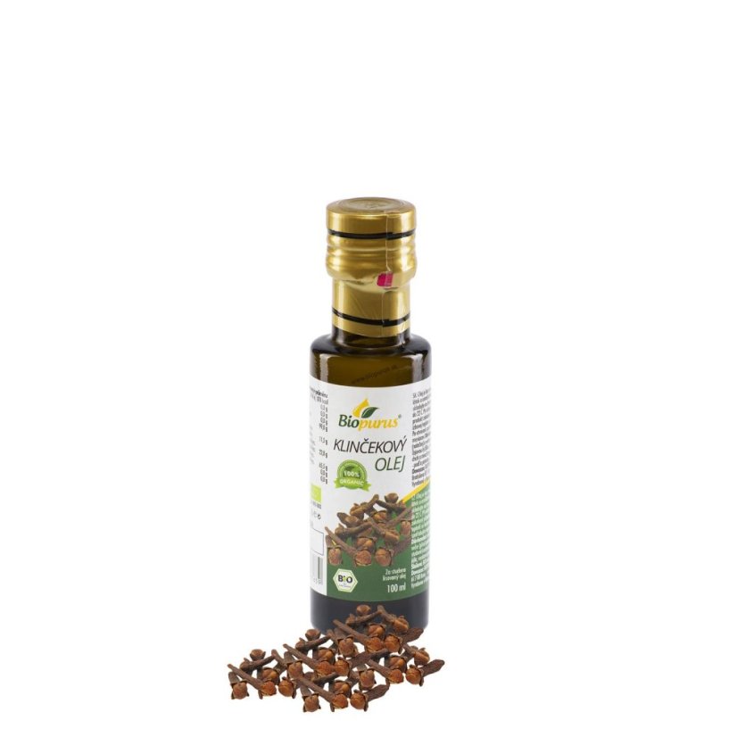 Biopurus Klinčekový olej BIO 100ml