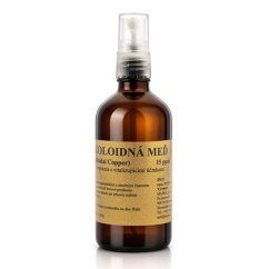 Koloidná meď rozprašovač 100ml