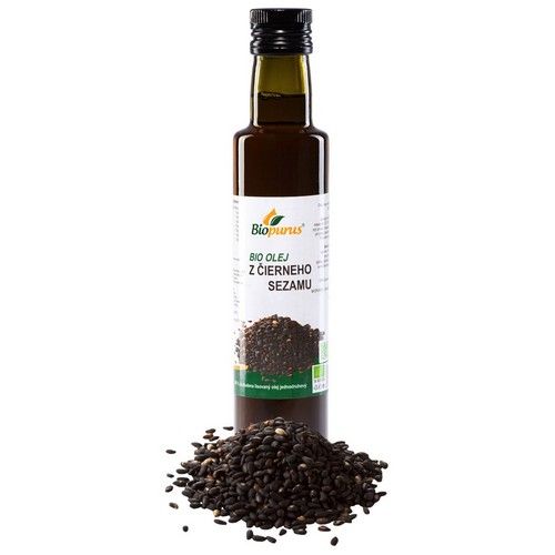 Biopurus Olej z čierneho sézamu BIO 250ml