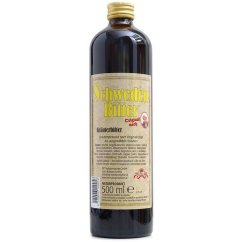 Švédske Horké so šafranom s alkoholom 500ml