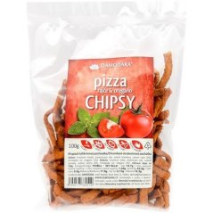 Damodara Hrachové chipsy pizza 100g