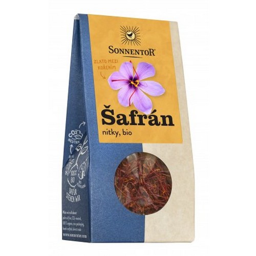 Sonnentor Šafrán nitky BIO 0,5g Sonnentor Šafrán nitky BIO 0,5g