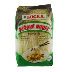 Lucka Ryžové bezvaječné rezance bezlepkové 1mm 240g