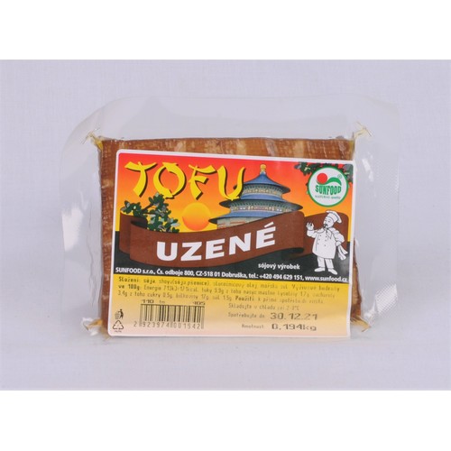 Sunfood Údené tofu váha cca 200g Sunfood Údené tofu váha cca 200g