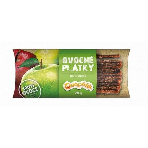 Toko farm Ovocné plátky Ovocňák - jablko 100% 20g Toko farm Ovocné plátky Ovocňák - jablko 100% 20g
