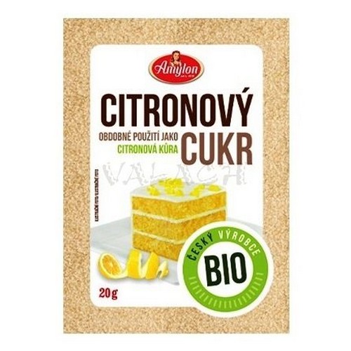 Amylon Citrónový cukor BIO 20g Amylon Citrónový cukor BIO 20g