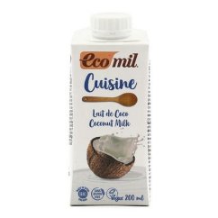Ecomil Kokosová alternatíva smotany 7% BIO 200ml