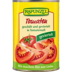 Rapunzel Lúpané paradajky krájané BIO 400g