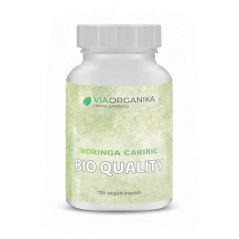 VIA ORGANIKA Moringa caribic Bio Quality 120 kapsúl