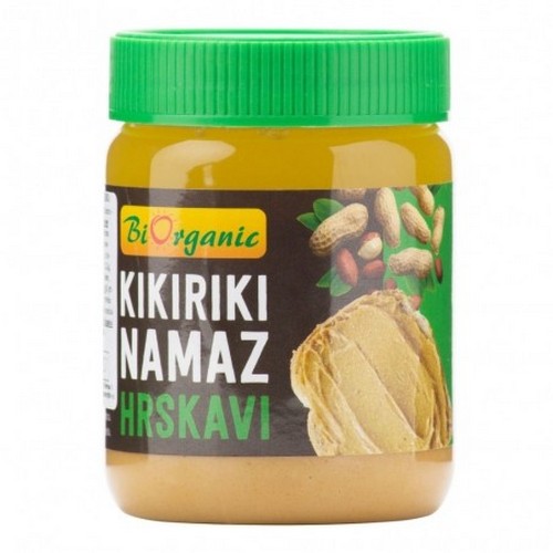 Arašídový krém s kúskami 340g BIO