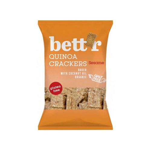 Bett’r Ouinoa krekry so sezamom BIO 100g Bett’r Ouinoa krekry so sezamom BIO 100g