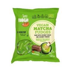 Super Fudgio Vegánske karamelky – matcha BIO 150g