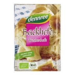 Dennree Sušené droždie BIO 3x9g