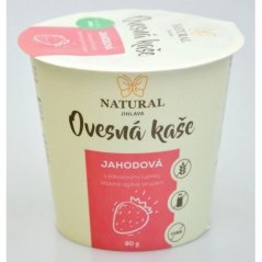 Natural Jihlava Ovsená kaša jahodová 80g
