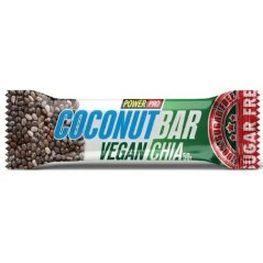 Kokosová tyčinka Vegan s chia semenami 50g