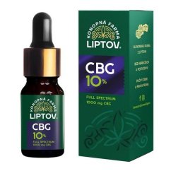 Konopná farma Liptov Konopný olej CBG 10% 10ml