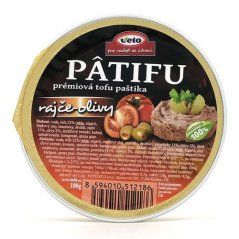 Veto Paštéta Patifu paradajka a olivy 100g