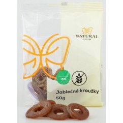 Jablkové bezlepkové krúžky 150g