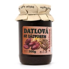 Klášterní officína Ovocná nátierka ďatlová so zázvorom a s fruktózou 300g