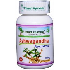 Planet Ayurveda Ashwagandha 500mg 60 kapsúl
