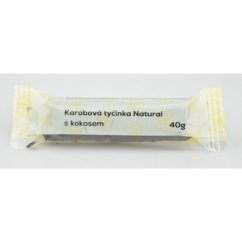Natural Jihlava Karobová tyčinka s kokosom 40g