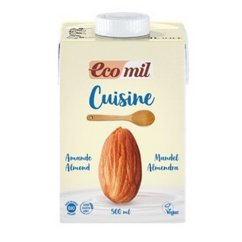 Ecomil Mandľová alternatíva smotany BIO 500ml