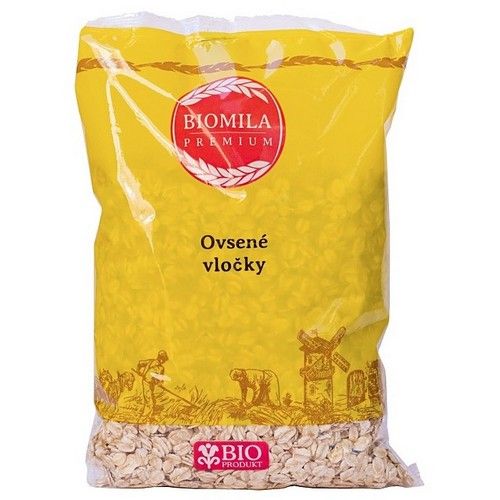 Biomila Ovsené vločky BIO 500g
