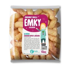Ravita Kukurično-pšenové chrumky malej Emky s červenou repou a jablkom 40g