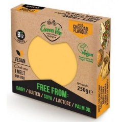 Green Vie Syr Cheddar blok 250g