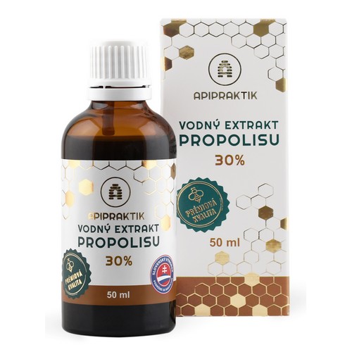 Apipraktik Vodný extrakt Propolisu 30% 50ml Apipraktik Vodný extrakt Propolisu 30% 50ml