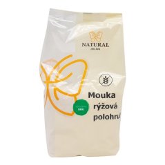 Natural Jihlava Ryžová múka polohrubá bezlepková 500g