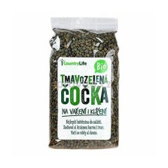 Country Life Šošovica tmavozelená BIO 500g