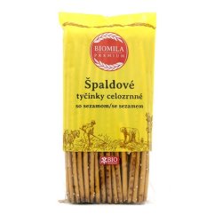 Biomila  Špaldové tyčinky celozrnné so sezamom BIO 150g