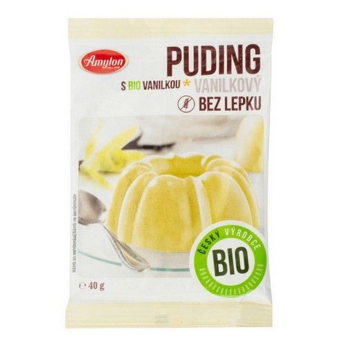 Amylon Vanilkový puding BIO 40g Amylon Vanilkový puding BIO 40g