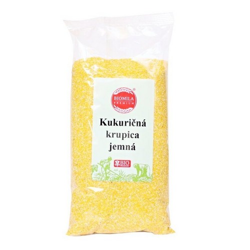 Biomila Kukuričná krupica jemná BIO 450g