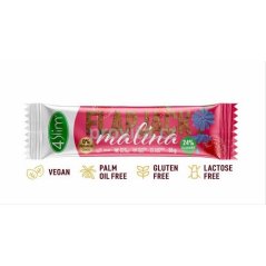 4Slim Ovsený čakankový Flapjack malina 55g
