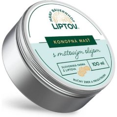 Konopná farma Liptov Konopná masť premium s mätovým olejom 100ml