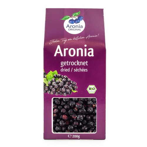 Aronia Original Arónia sušené plody BIO 200g Aronia Original Arónia sušené plody BIO 200g