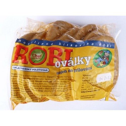 Eurobi Robi oválky nielen na gril mrazené 200g Eurobi Robi oválky nielen na gril mrazené 200g