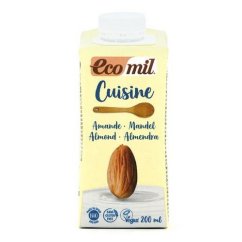 Ecomil Mandľová alternatíva smotany BIO 200ml
