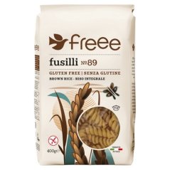 FREEE Vretená - fusilli z hnedej ryže bez lepku 400g