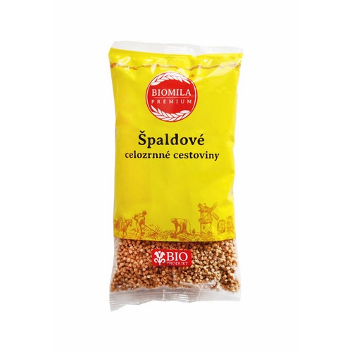 Biomila Špaldové celozrnné cestoviny tarhoňa BIO 400g