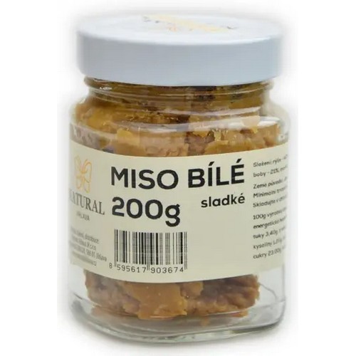 Natural Jihlava Miso biele sladké 200g Natural Jihlava Miso biele sladké 200g