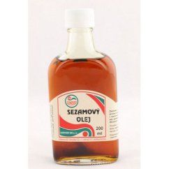 Sunfood Olej z praženého sezamu BIO 200ml
