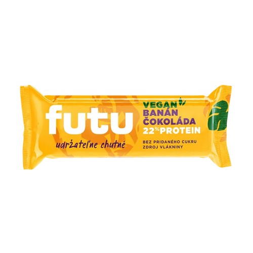 Futu Proteinová tyčinka - banán a čokoláda 40g Futu Proteinová tyčinka - banán a čokoláda 40g