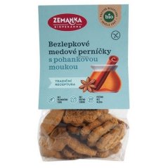 Zemanka Bezlepkové perníčky s pohánkovou múkou BIO 100g